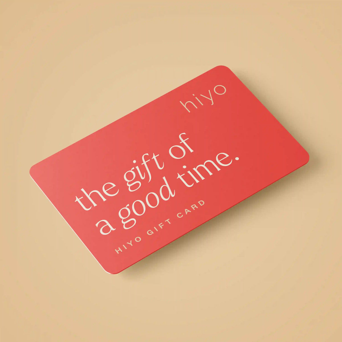 hiyo gift card