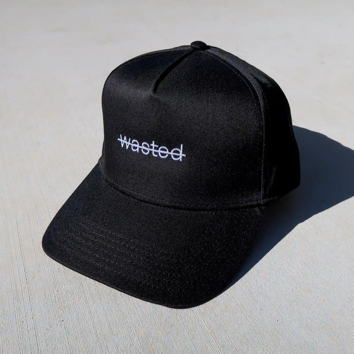 never wasted trucker hat