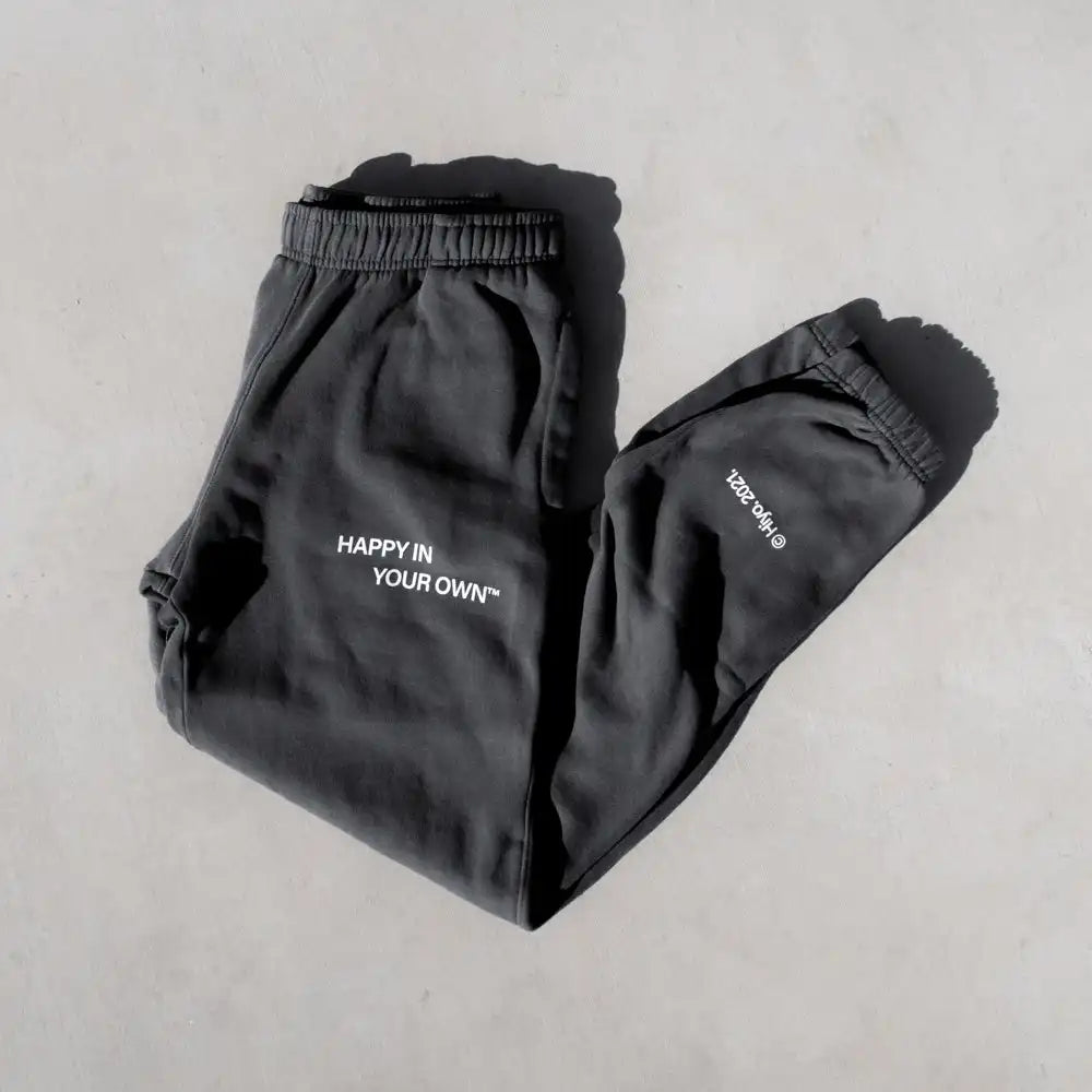 happy in your own sweatpants