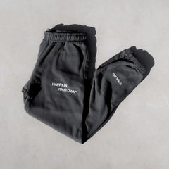 happy in your own sweatpants